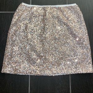 Topshop sequin skirt
